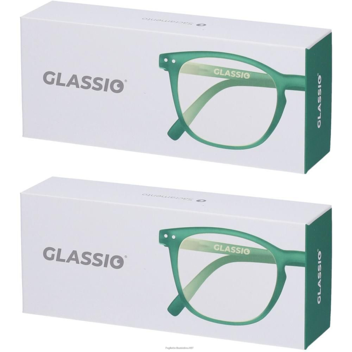 Cerca Offerte di occhiali da lettura glassio sacramento colore verde foresta gradazione e acquista online