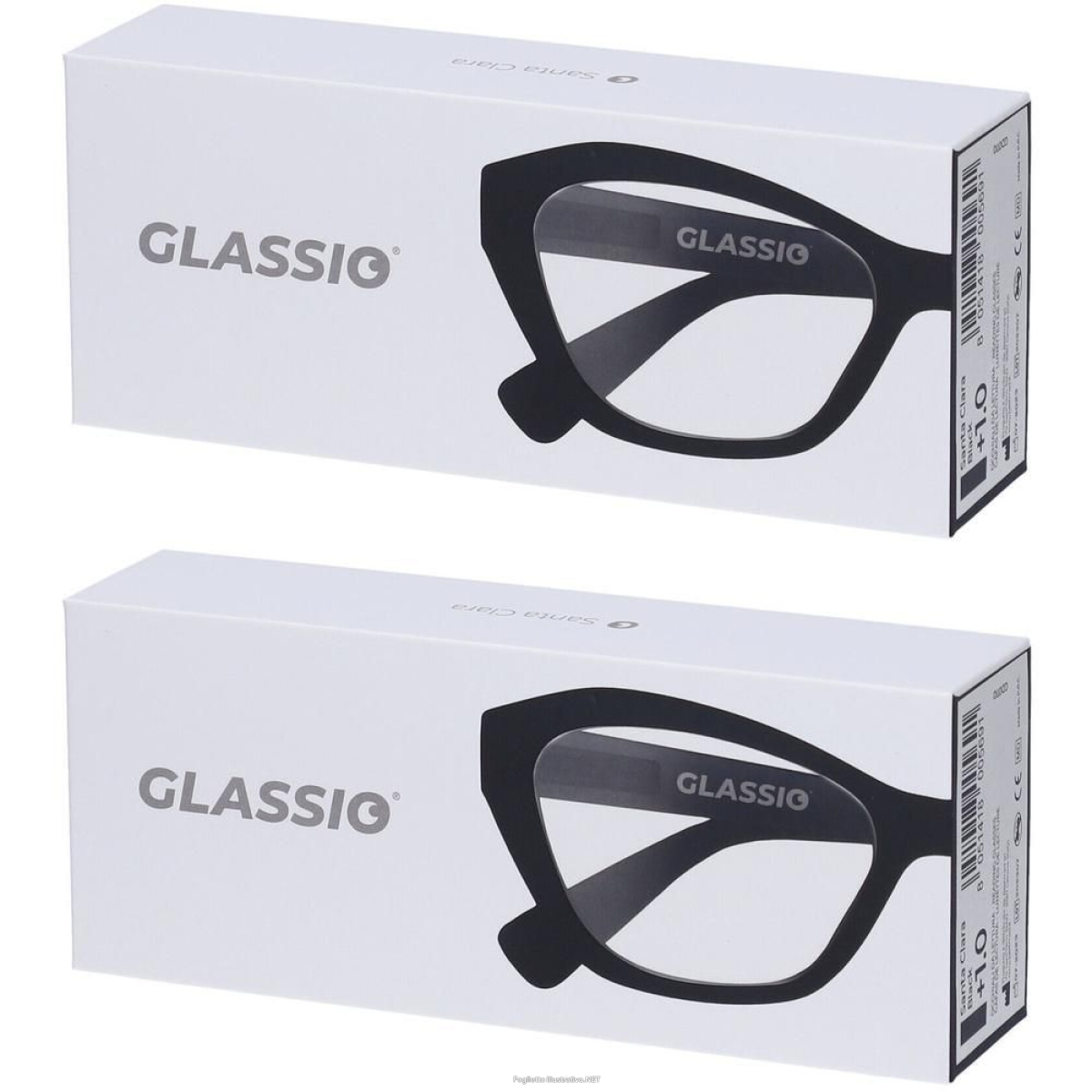 Cerca Offerte di occhiali da lettura glassio santa clara colore nero gradazione +1,0 1 e acquista online