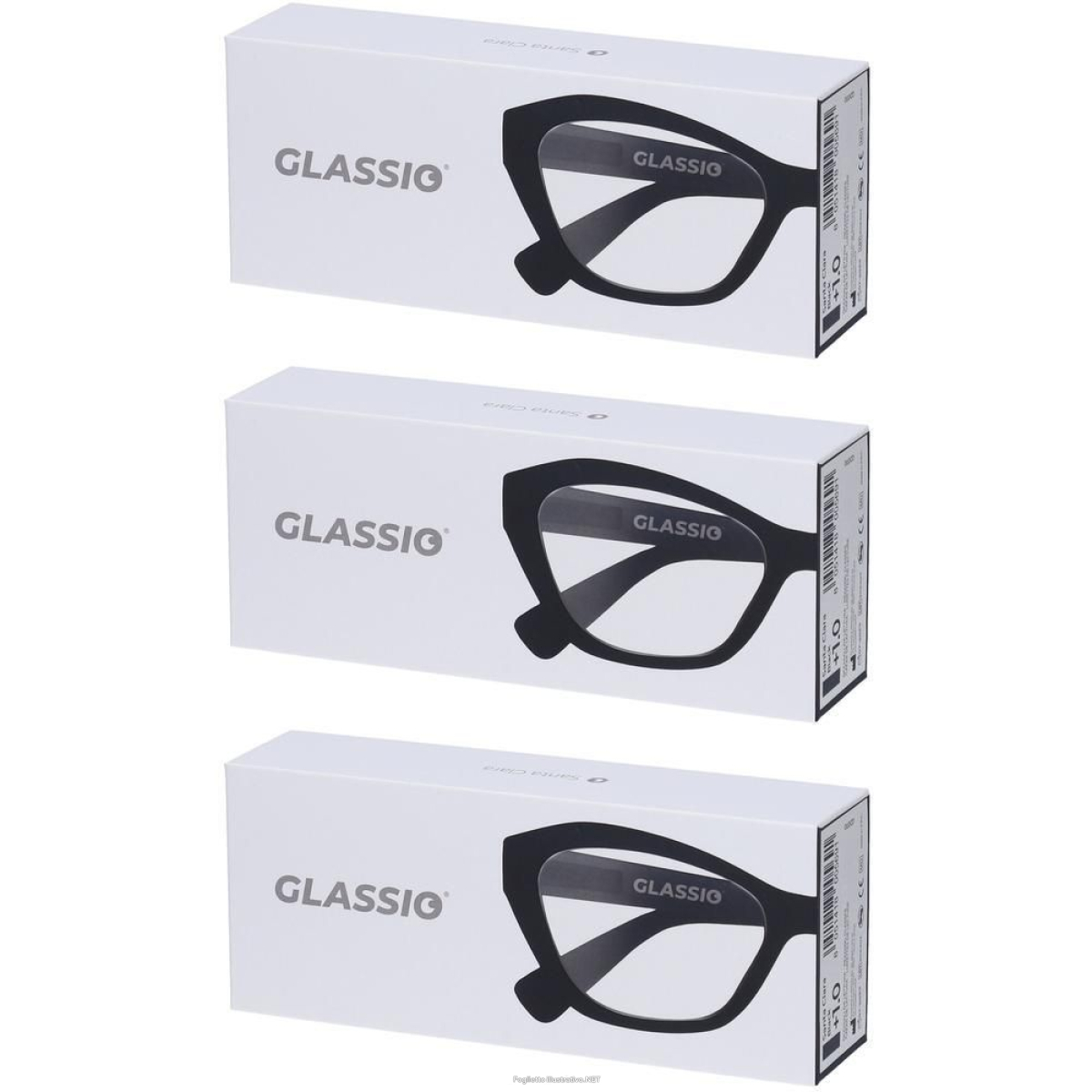 Cerca Offerte di occhiali da lettura glassio santa clara colore nero gradazione +1,0 1 e acquista online