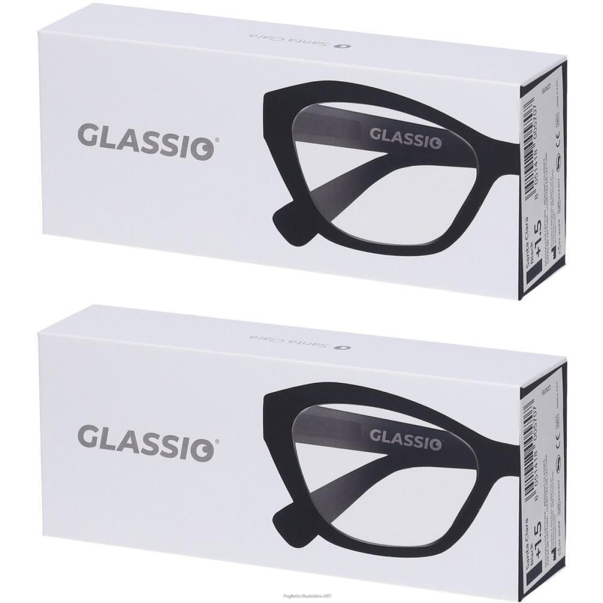 Cerca Offerte di occhiali da lettura glassio santa clara colore nero gradazione +1,5 1 e acquista online