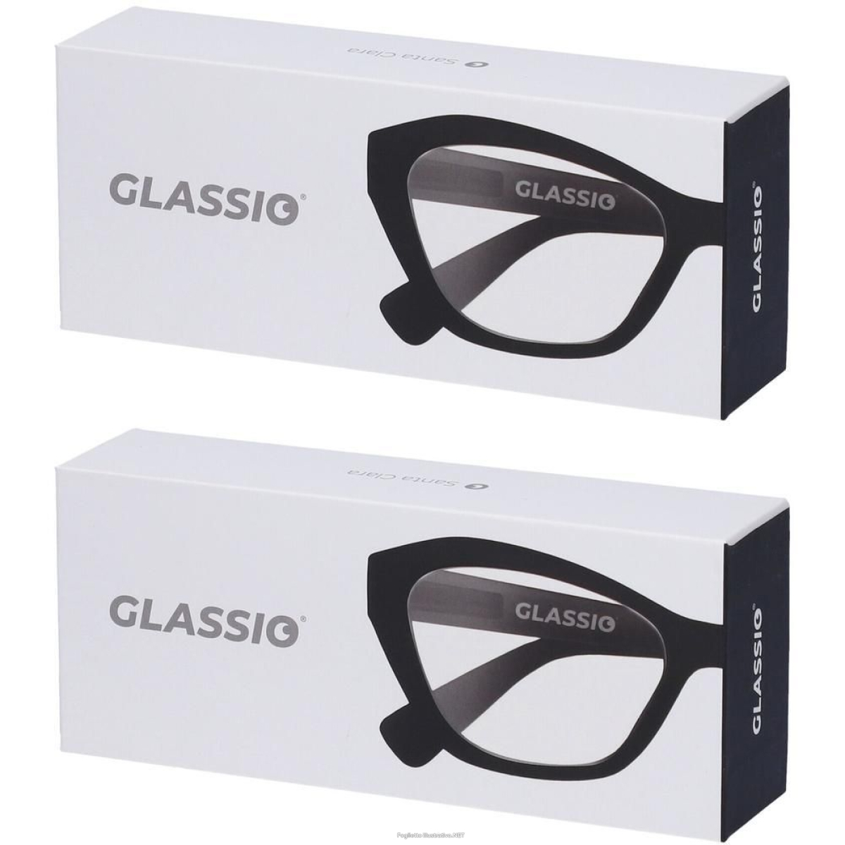 Cerca Offerte di occhiali da lettura glassio santa clara colore nero gradazione +2,0 2x e acquista online