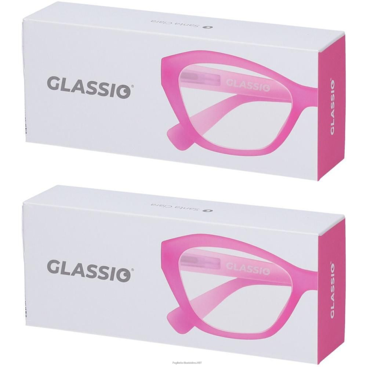 Cerca Offerte di occhiali da lettura glassio santa clara colore rosa gradazione +2,0 2x e acquista online