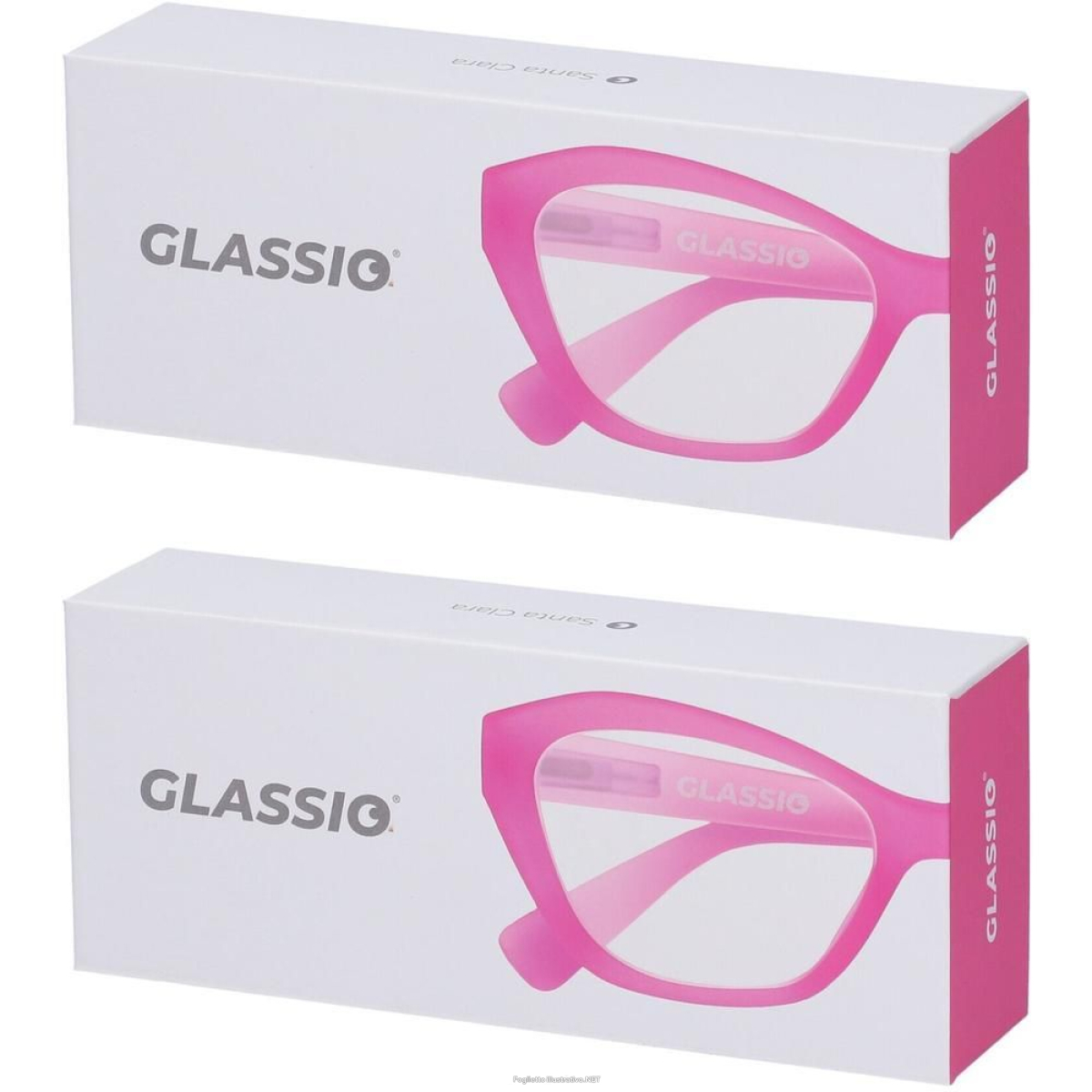 Cerca Offerte di occhiali da lettura glassio santa clara colore rosa gradazione +3,5 2x e acquista online