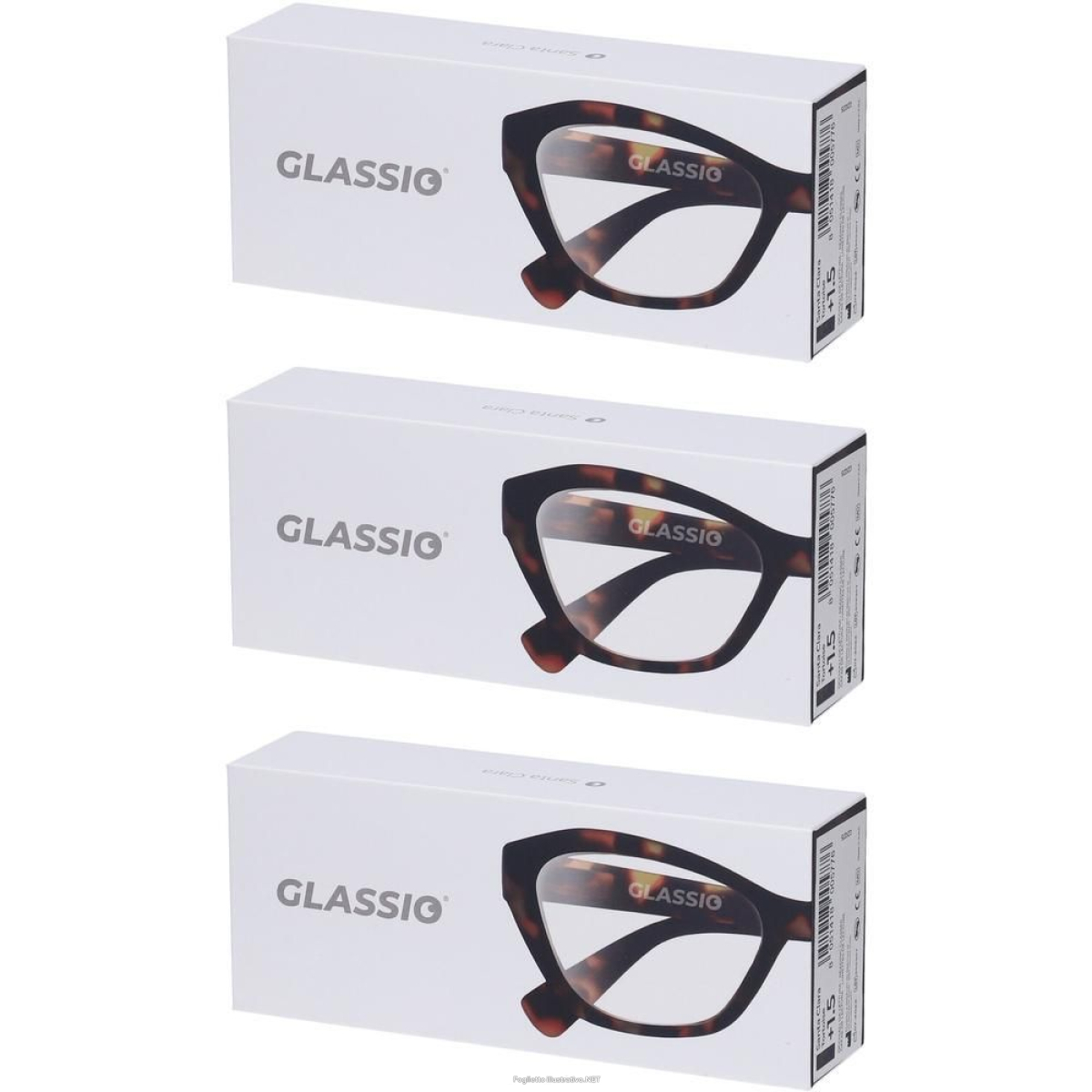 Cerca Offerte di occhiali da lettura glassio santa clara colore tortoise gradazione +1, e acquista online