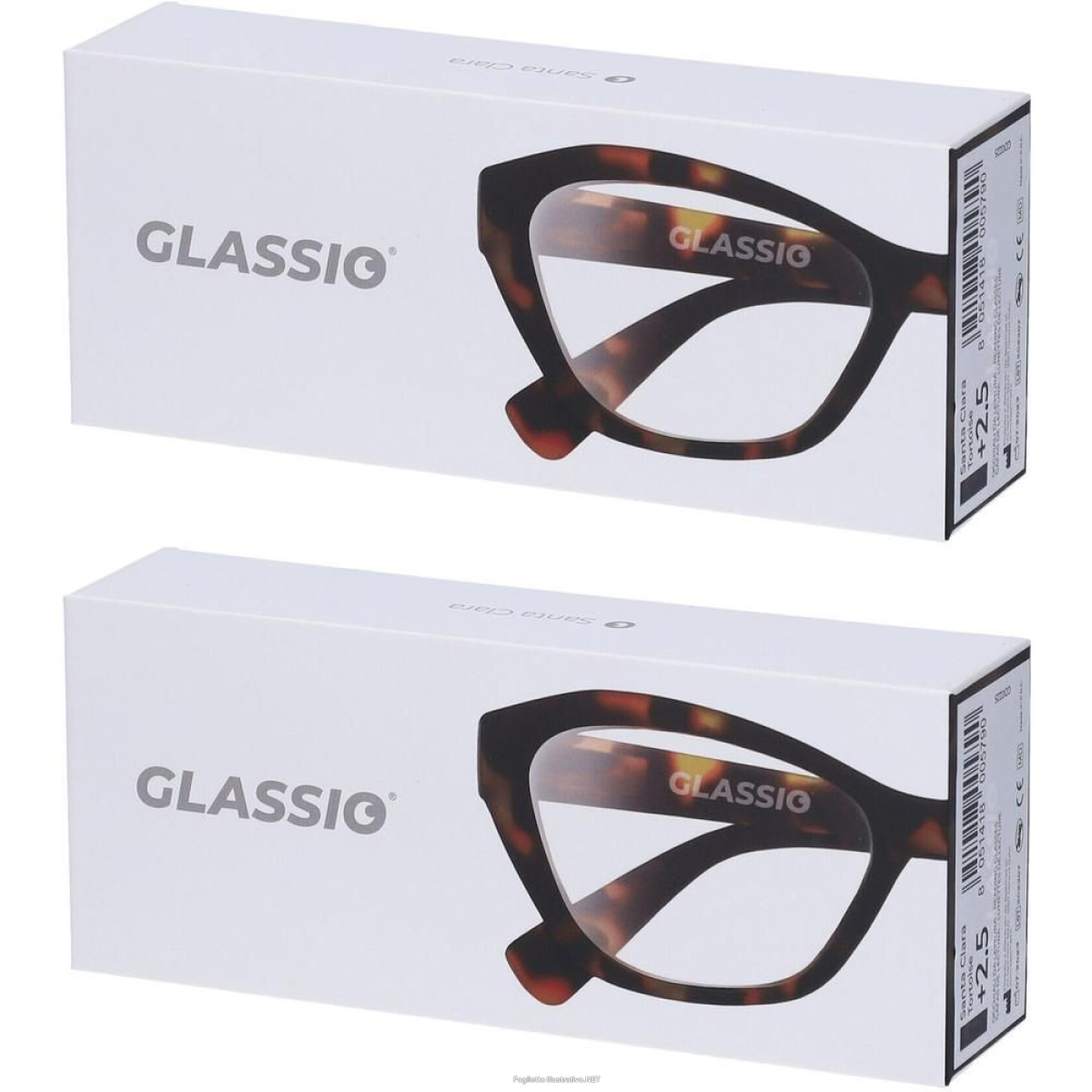 Cerca Offerte di occhiali da lettura glassio santa clara colore tortoise gradazione +2, e acquista online