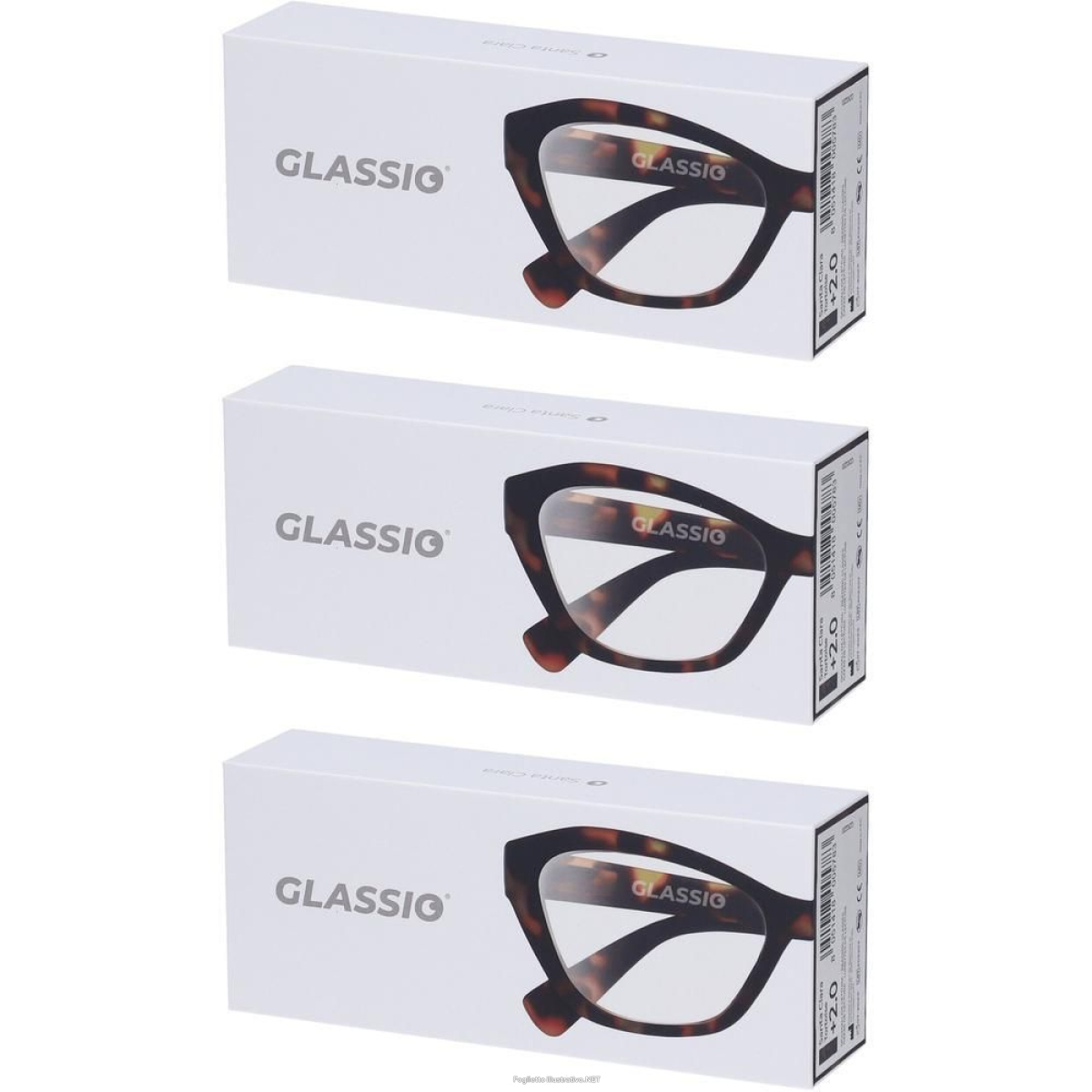 Cerca Offerte di occhiali da lettura glassio santa clara colore tortoise gradazione +2, e acquista online