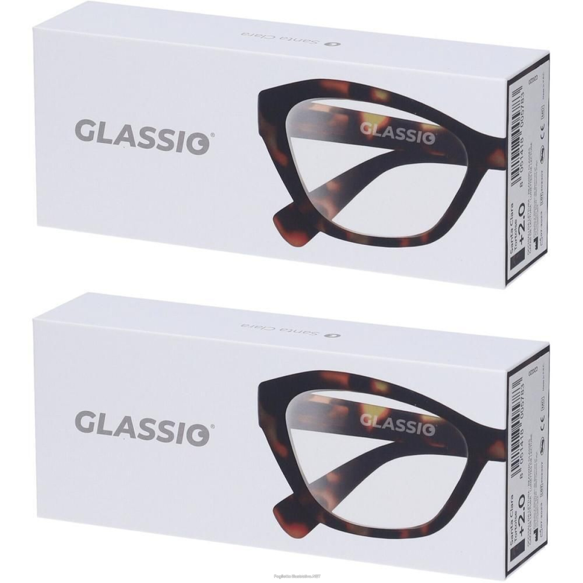 Cerca Offerte di occhiali da lettura glassio santa clara colore tortoise gradazione +2, e acquista online