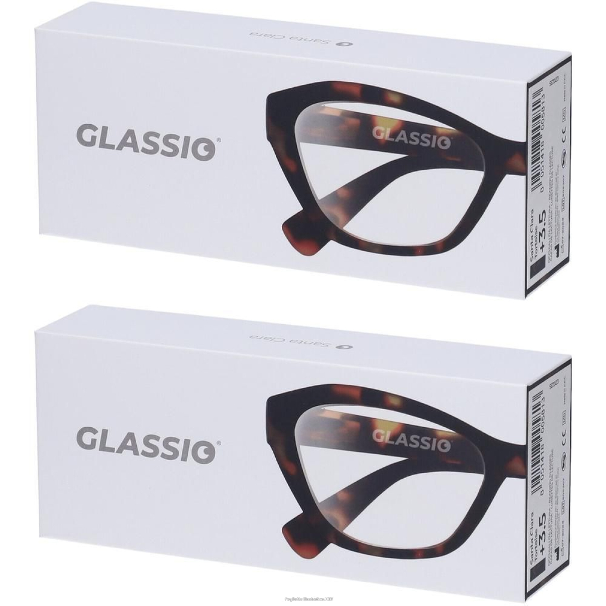 Cerca Offerte di occhiali da lettura glassio santa clara colore tortoise gradazione +3, e acquista online