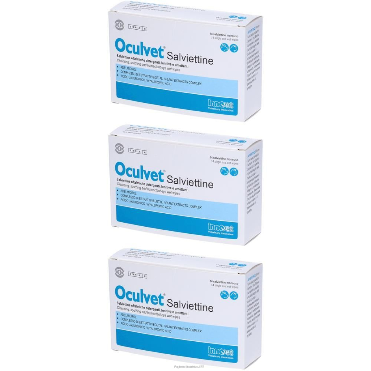 Cerca Offerte di oculvet salviettine uso veterinario 14 monouso 3x14 pz sal e acquista online