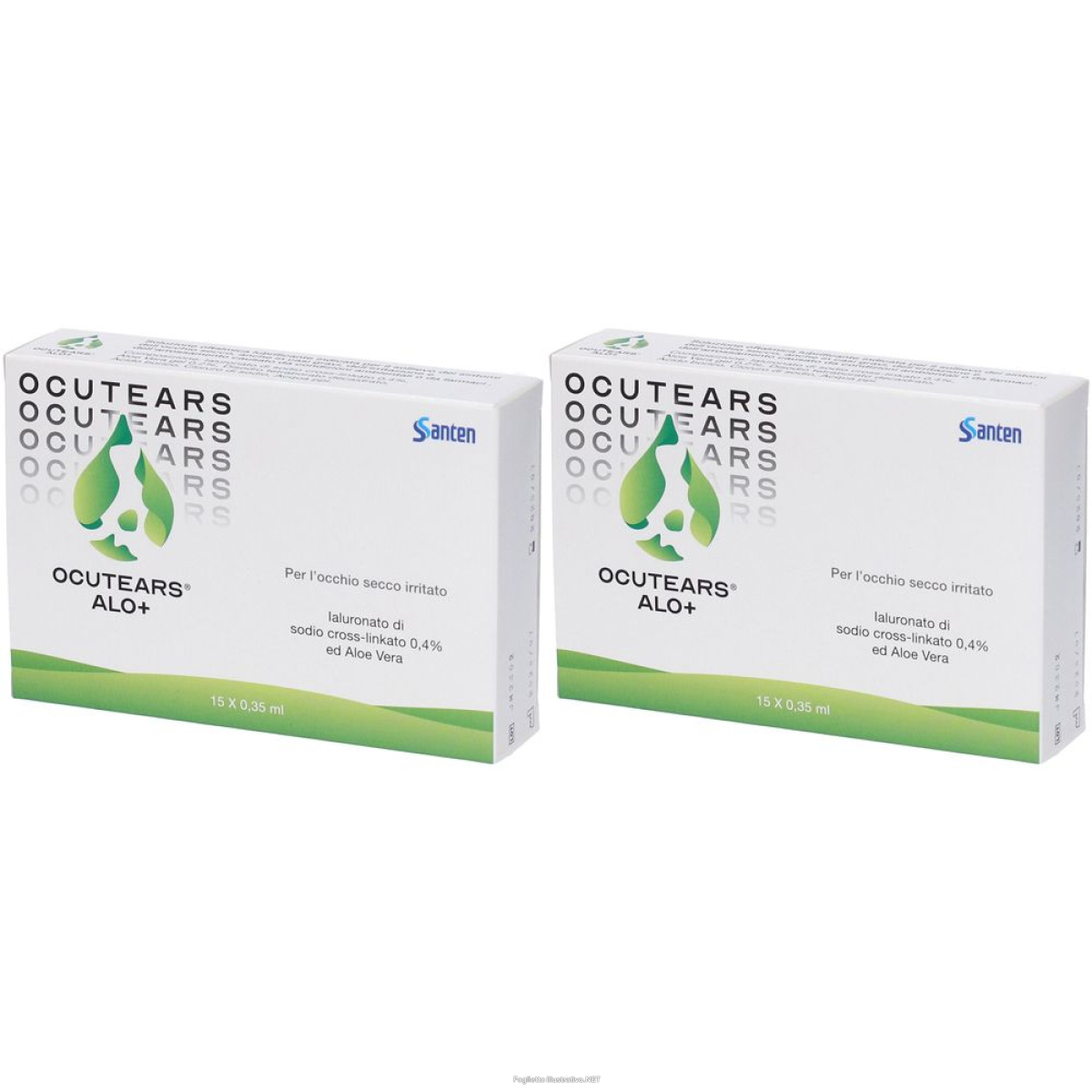 Cerca Offerte di ocutears alo+ collirio lubrificante set da 2 2x15x0,35 ml gocce oftalm e acquista online