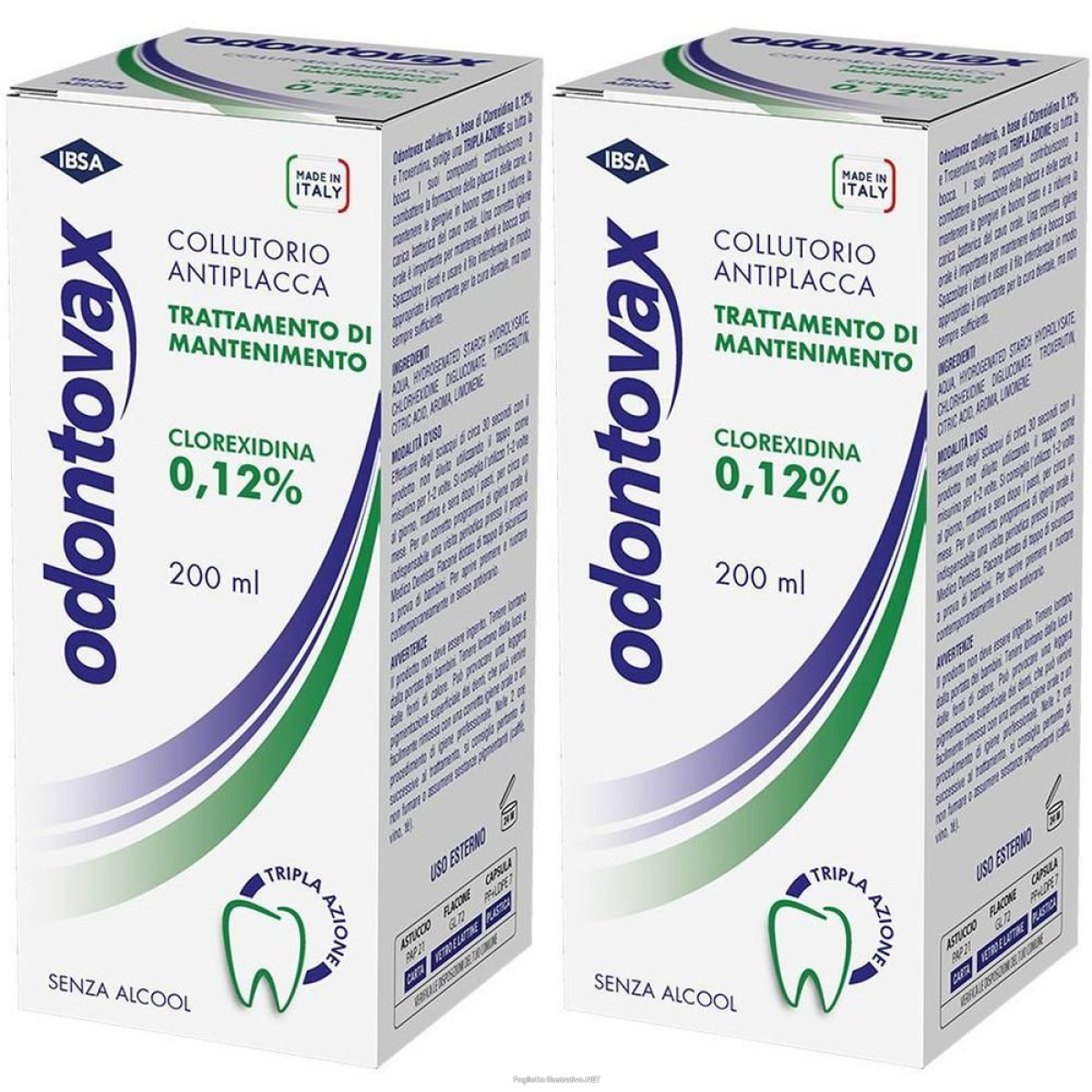 Cerca Offerte di odontovax clorexidina 0,12% igiene orale 200 ml collutorio e acquista online