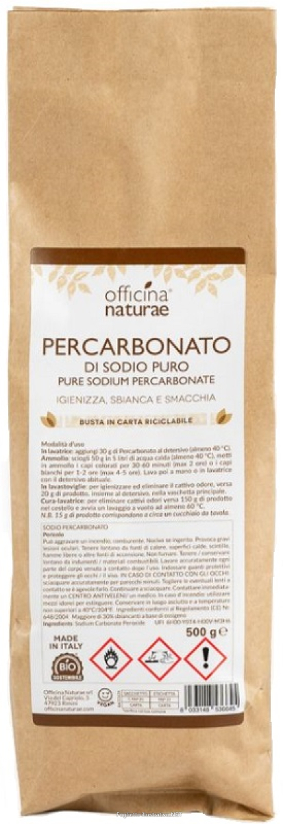 Cerca Offerte di officina naturae percarbonato di sodio puro 500 grammi e acquista online