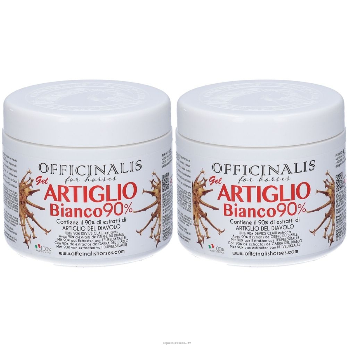 Cerca Offerte di officinalis® artiglio bianco gel 90% per uso animale set da 2 2x500 ml e acquista online