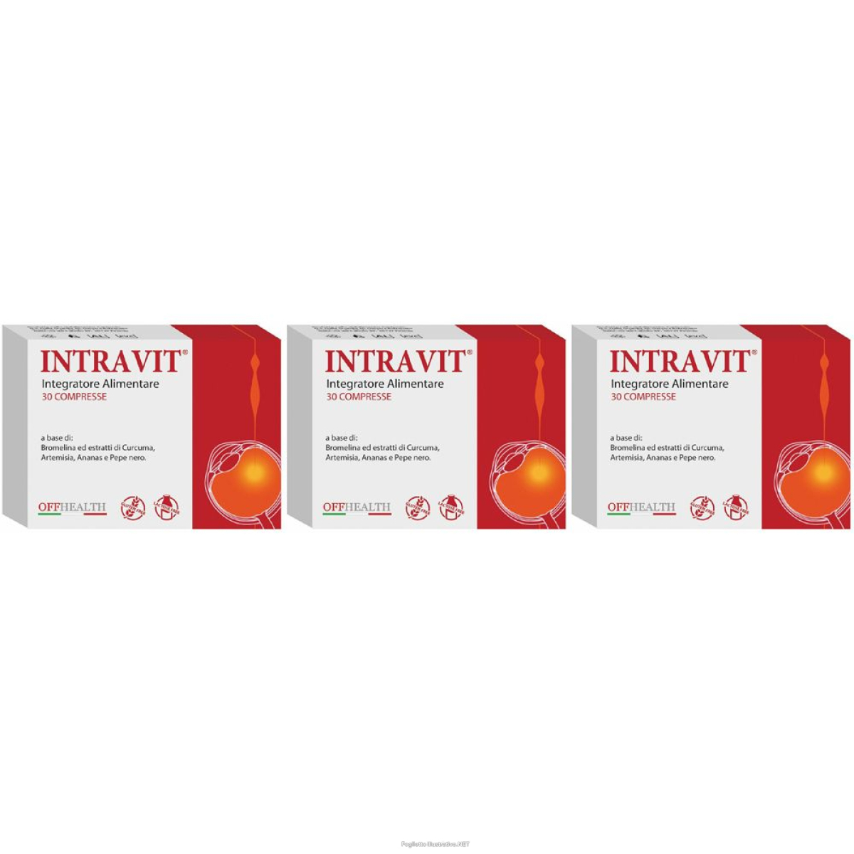 Cerca Offerte di offitalia intravit® set da 3 3x30 pz compresse e acquista online