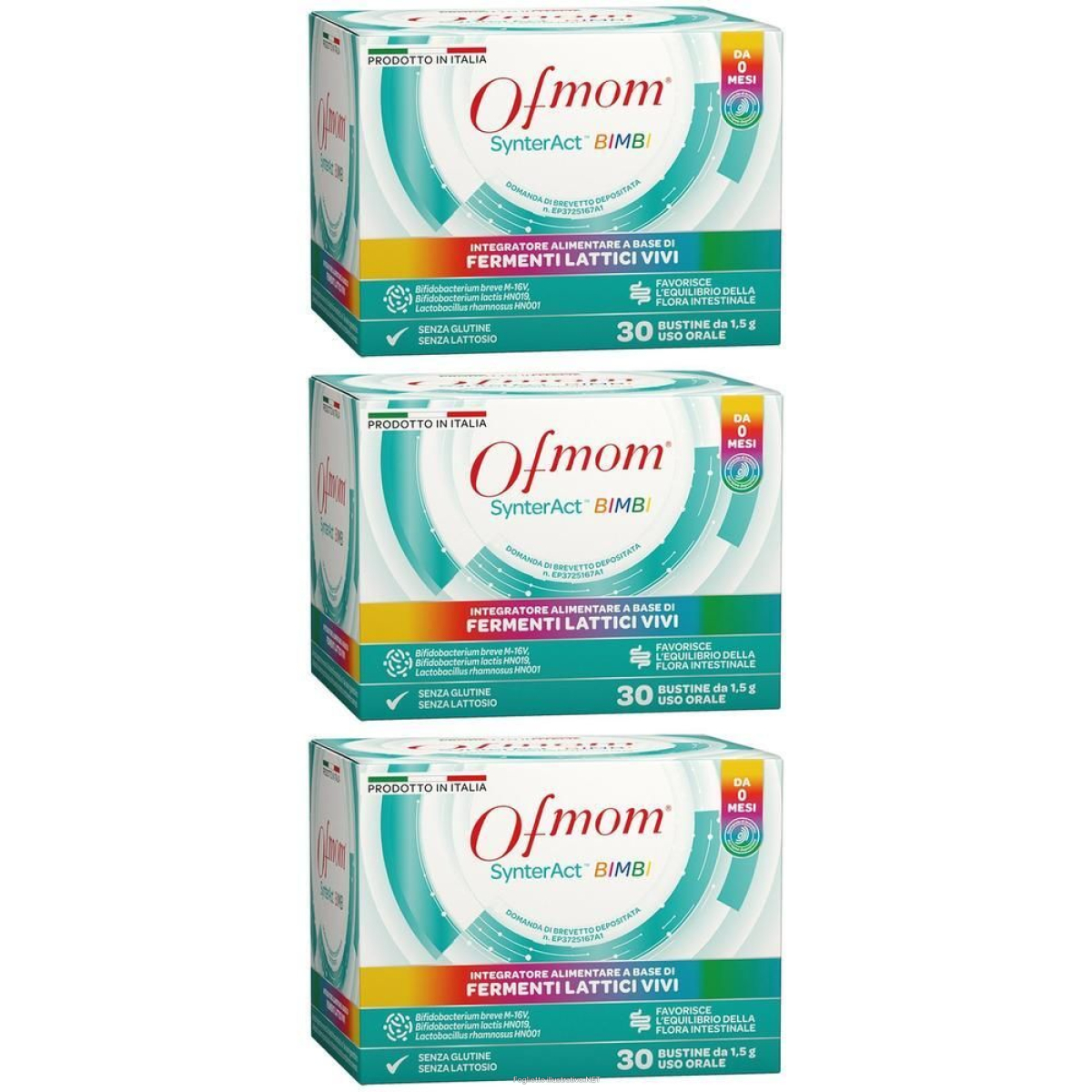 Cerca Offerte di ofmom synteract bimbi 30 stick 3x45 g polvere per soluzione orale e acquista online