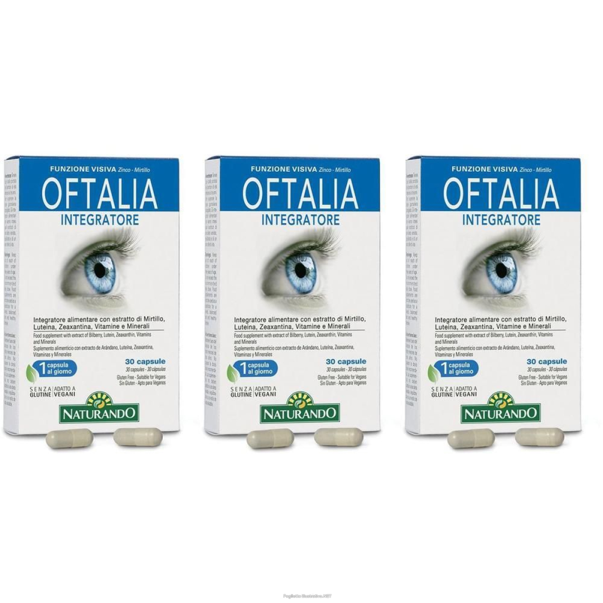 Cerca Offerte di oftalia integratore 30 capsule 3x30 pz e acquista online