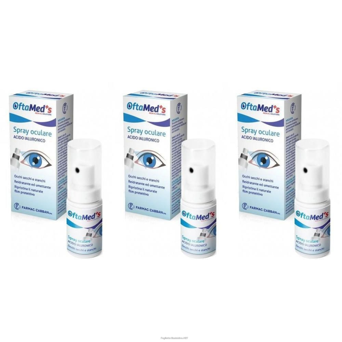 Cerca Offerte di oftamed+s spray oculare acido ialuronico 3x10 ml gocce oftalmiche e acquista online