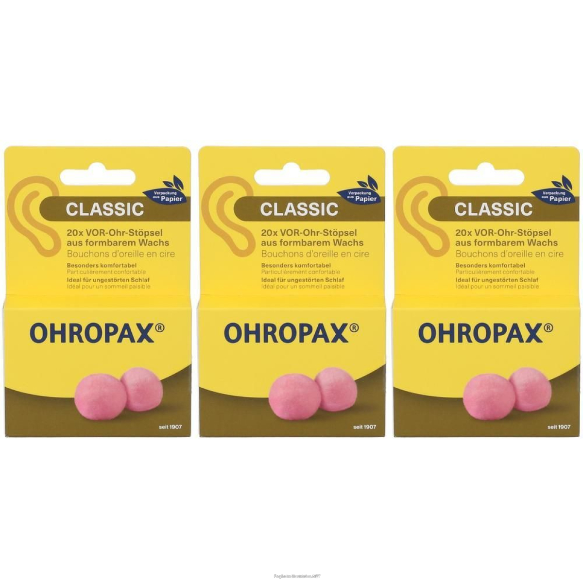Cerca Offerte di ohropax classic auricolari in cera 3x20 st e acquista online