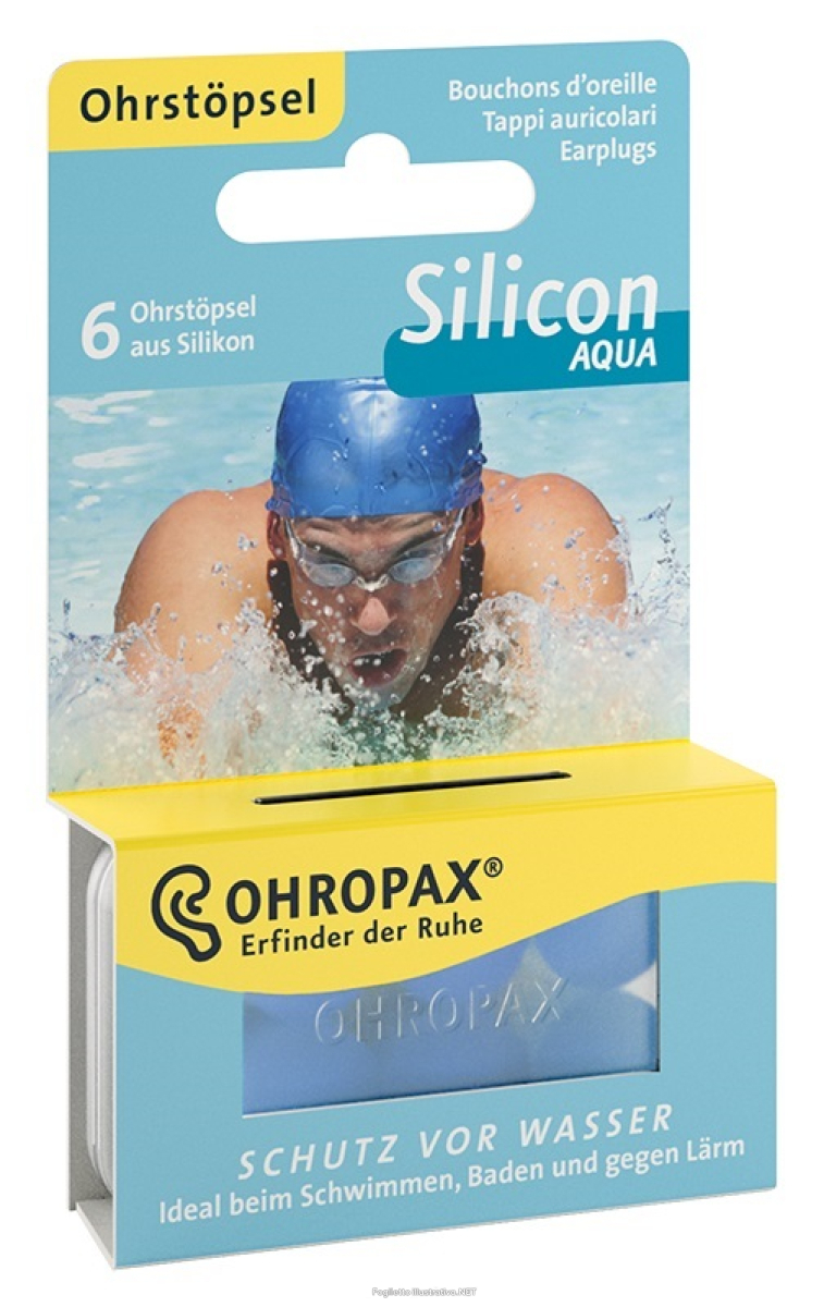 Cerca Offerte di ohropax silicon aqua tappi auricolari per l'attività sportiva 6 pezzi e acquista online