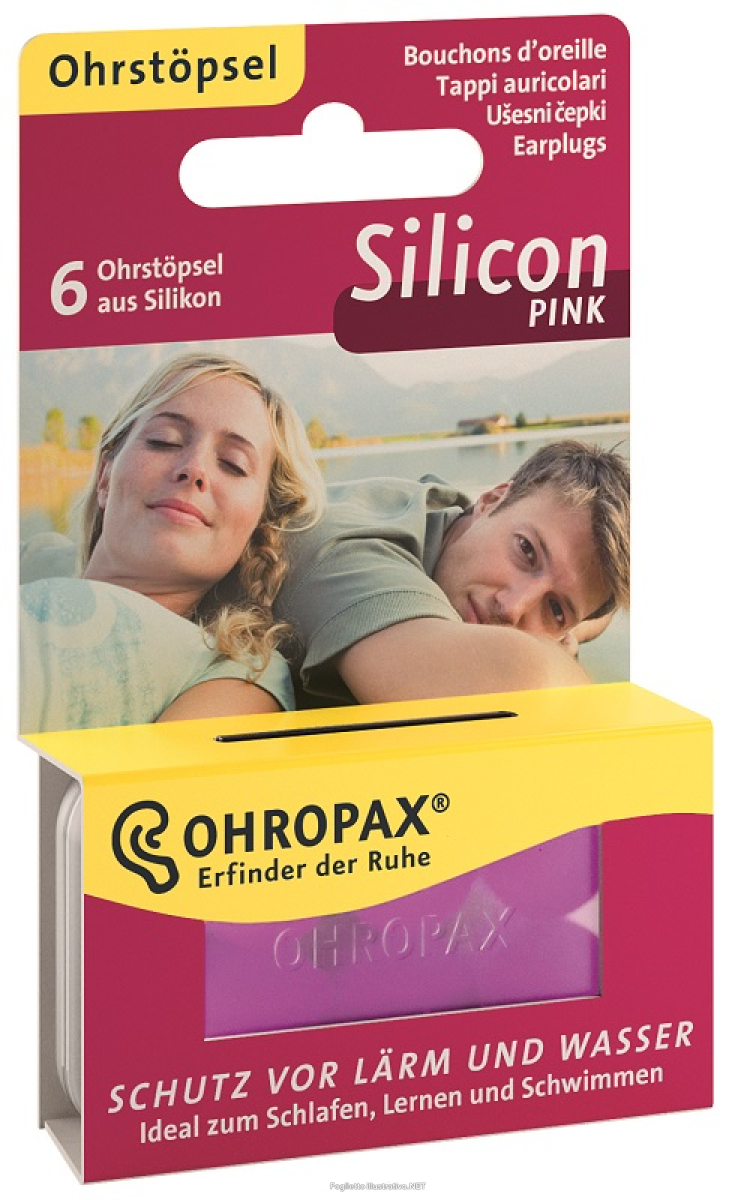 Cerca Offerte di ohropax silicon pink tappi auricolari per inquinamento acustico 6 pezzi e acquista online