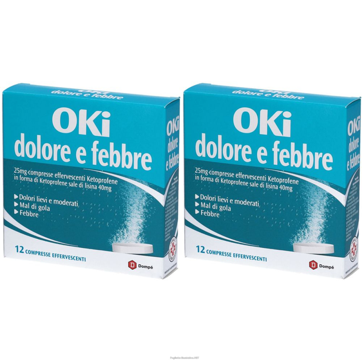 Cerca Offerte di oki dolore e febbre compresse effervescenti set da 2 2x12 pz e acquista online