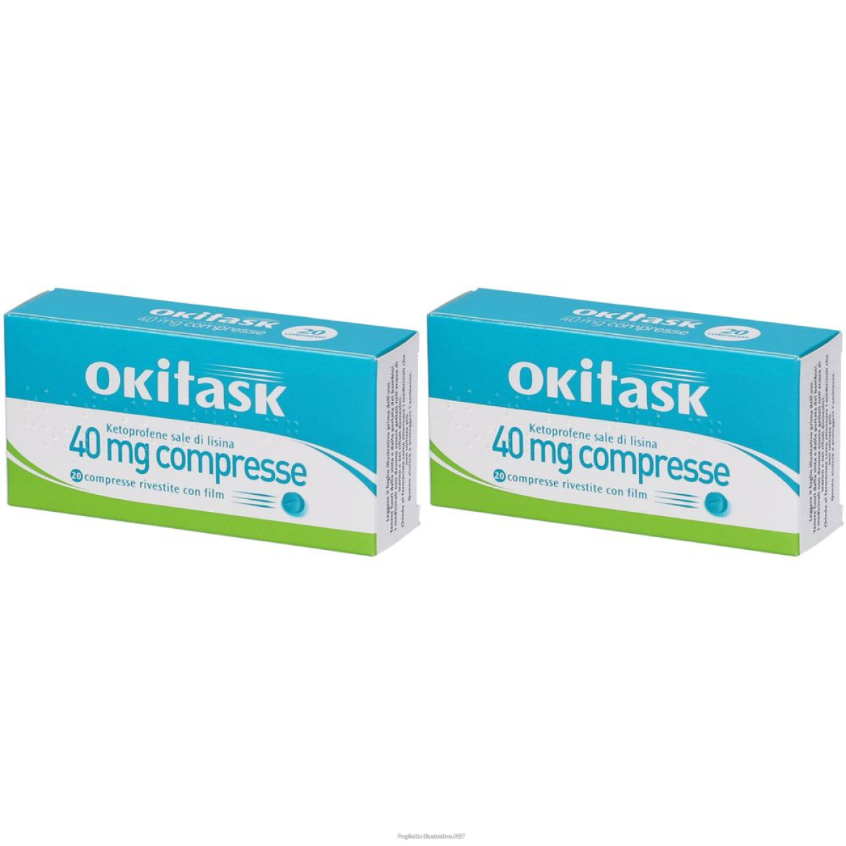 Cerca Offerte di okitask 40 mg compresse rivestite set da 2 2x20 pz compresse e acquista online