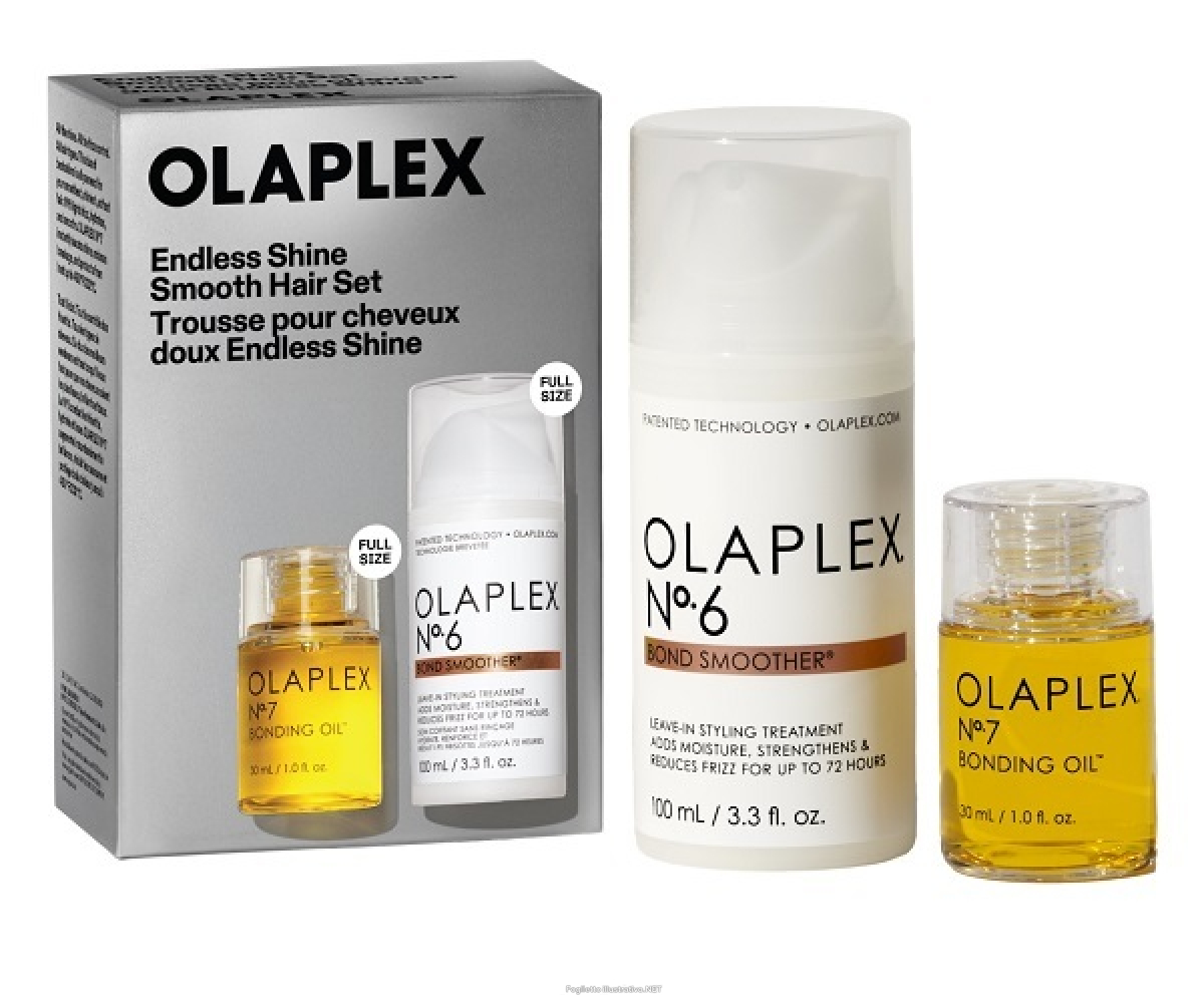 Cerca Offerte di olaplex endless shine smooth hair cofanetto edizione limitata con olio legante n. 7 e olio lisciante n. 6 e acquista online