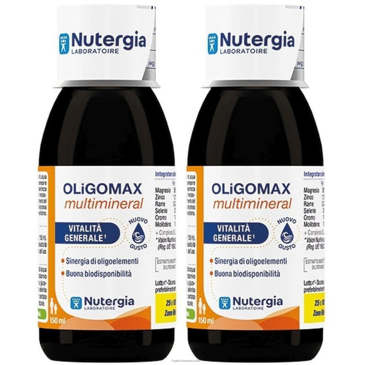 Cerca Offerte di oligomax multimineral 150 ml 2x150 ml soluzione orale e acquista online