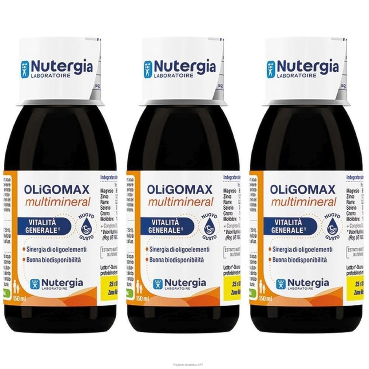 Cerca Offerte di oligomax multimineral 150 ml 3x150 ml soluzione orale e acquista online