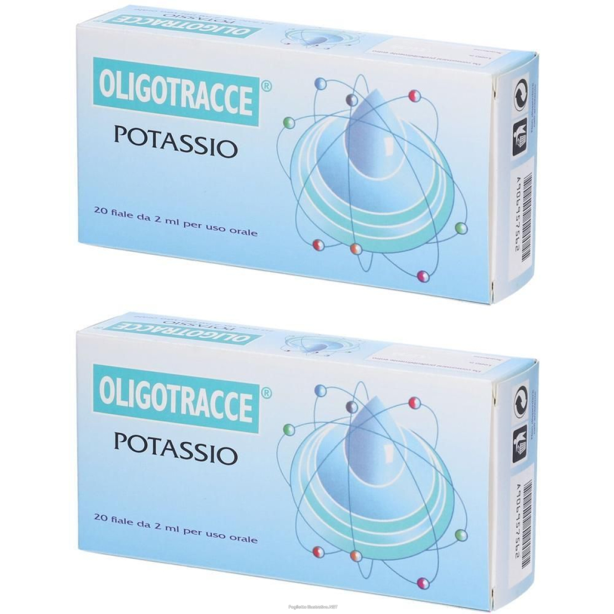 Cerca Offerte di oligotracce potassio 20x2 ml fiale e acquista online