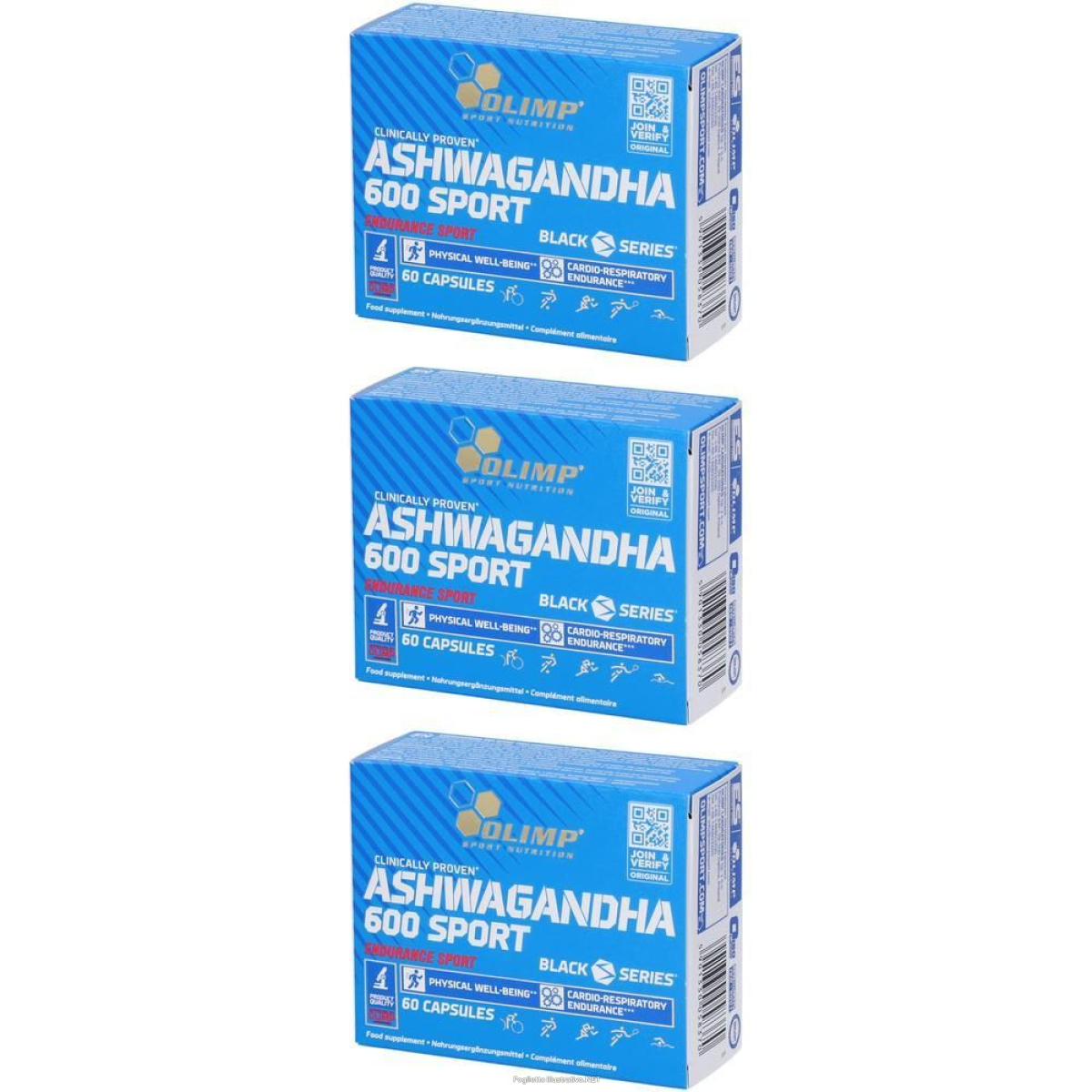 Cerca Offerte di olimp ashwagandha 600 sport capsule 3x30 g e acquista online