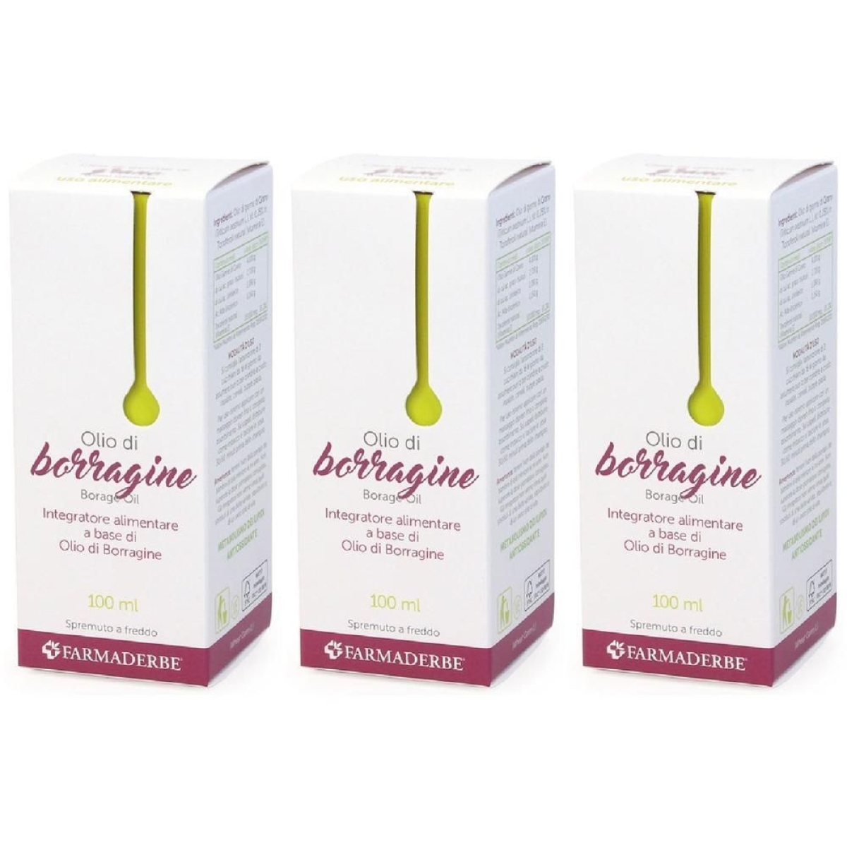 Cerca Offerte di olio di borragine 100 ml 3x100 ml e acquista online