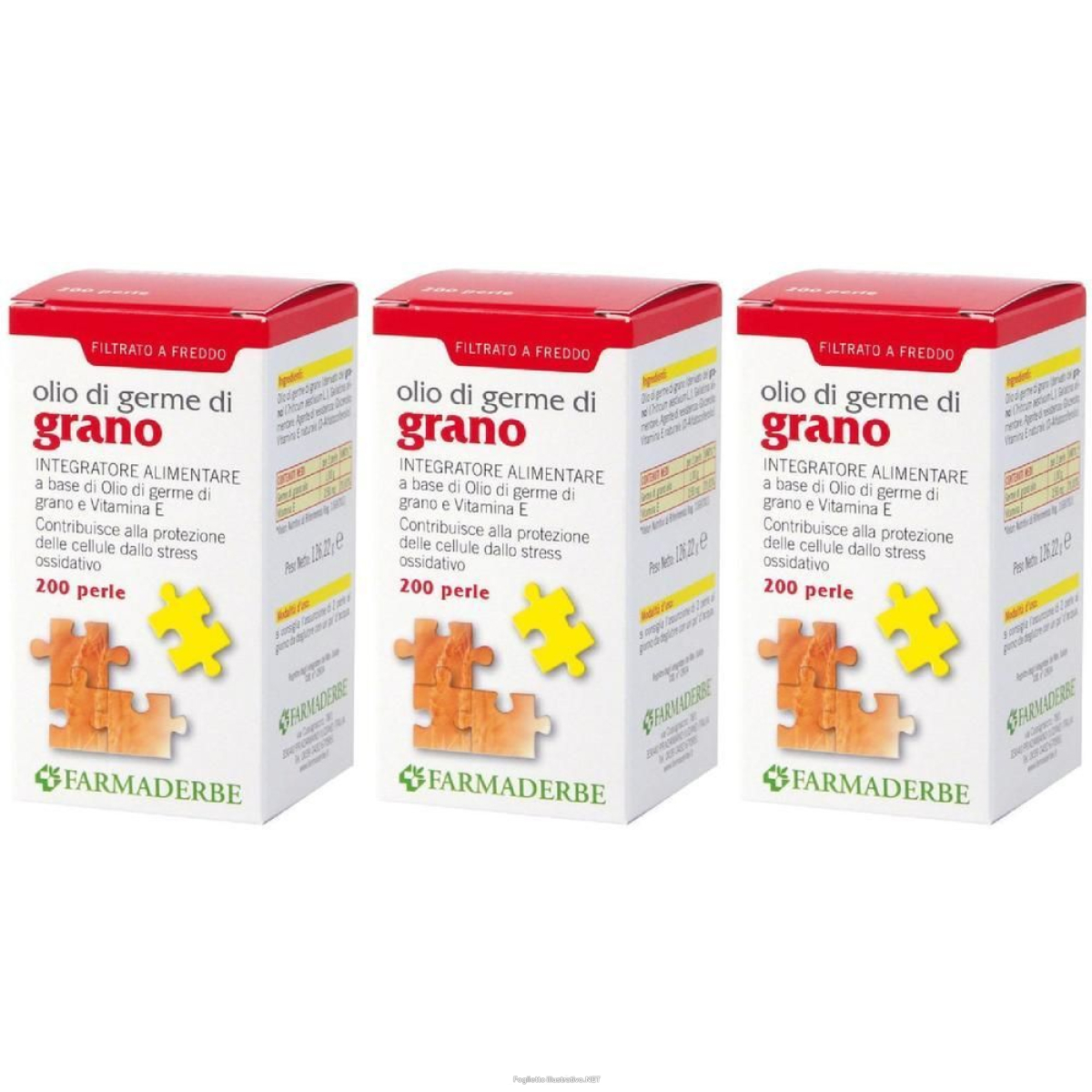 Cerca Offerte di olio di germe grano 200 perle 3x200 pz e acquista online