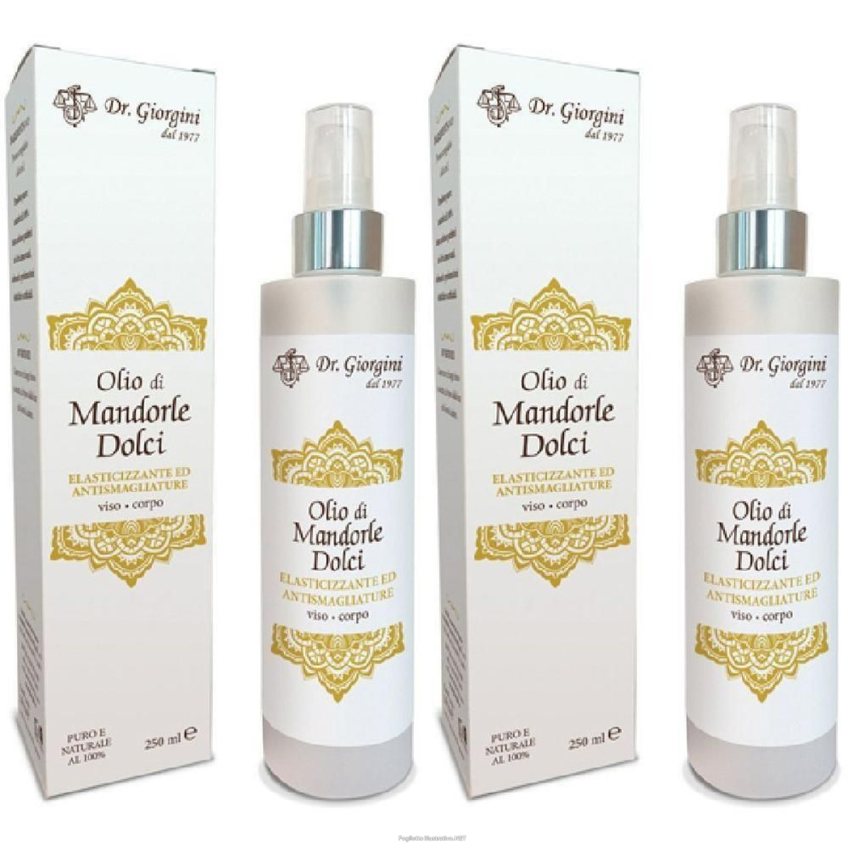Cerca Offerte di olio di mandorle dolci 250 ml 2x250 ml e acquista online