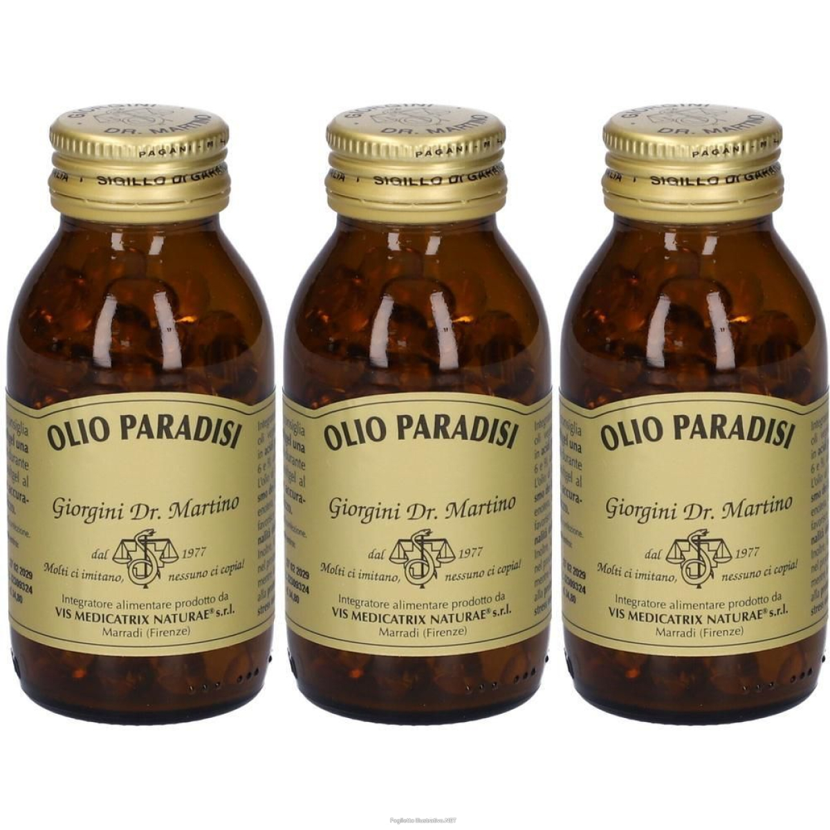 Cerca Offerte di olio paradisi 100 softgel 3x85,7 g capsule e acquista online