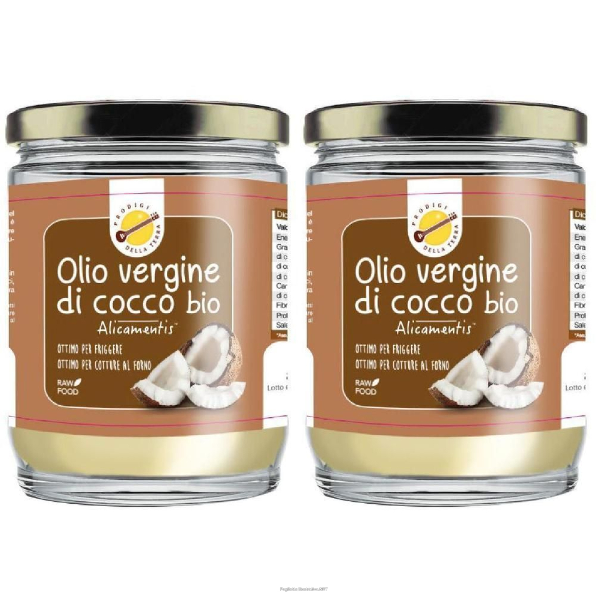 Cerca Offerte di olio vergine di cocco bio 500 ml alicamentis 2x500 ml e acquista online