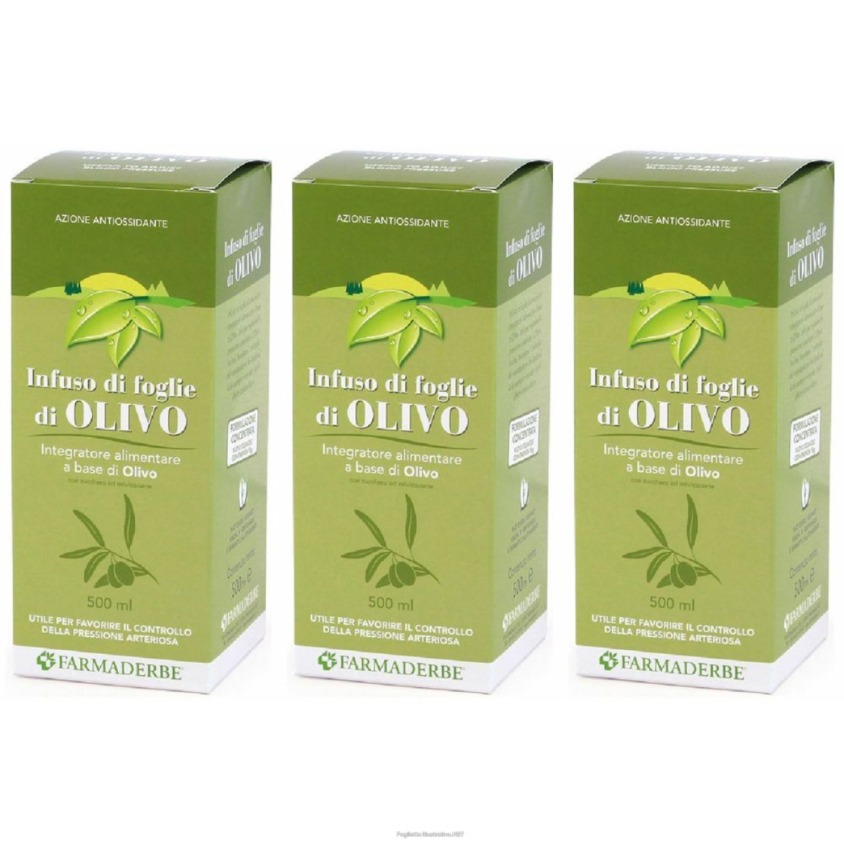 Cerca Offerte di olivo infuso foglie 500ml set da 3 3x500 ml soluzione orale e acquista online