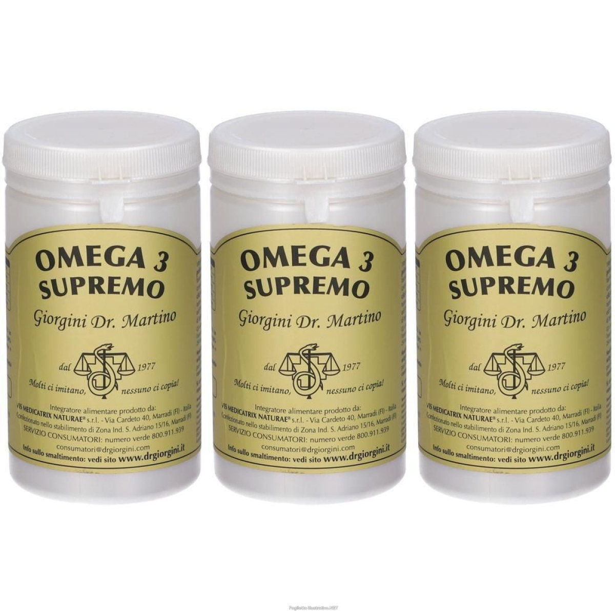 Cerca Offerte di omega 3 supremo 120 softgel 3x174 g capsule e acquista online