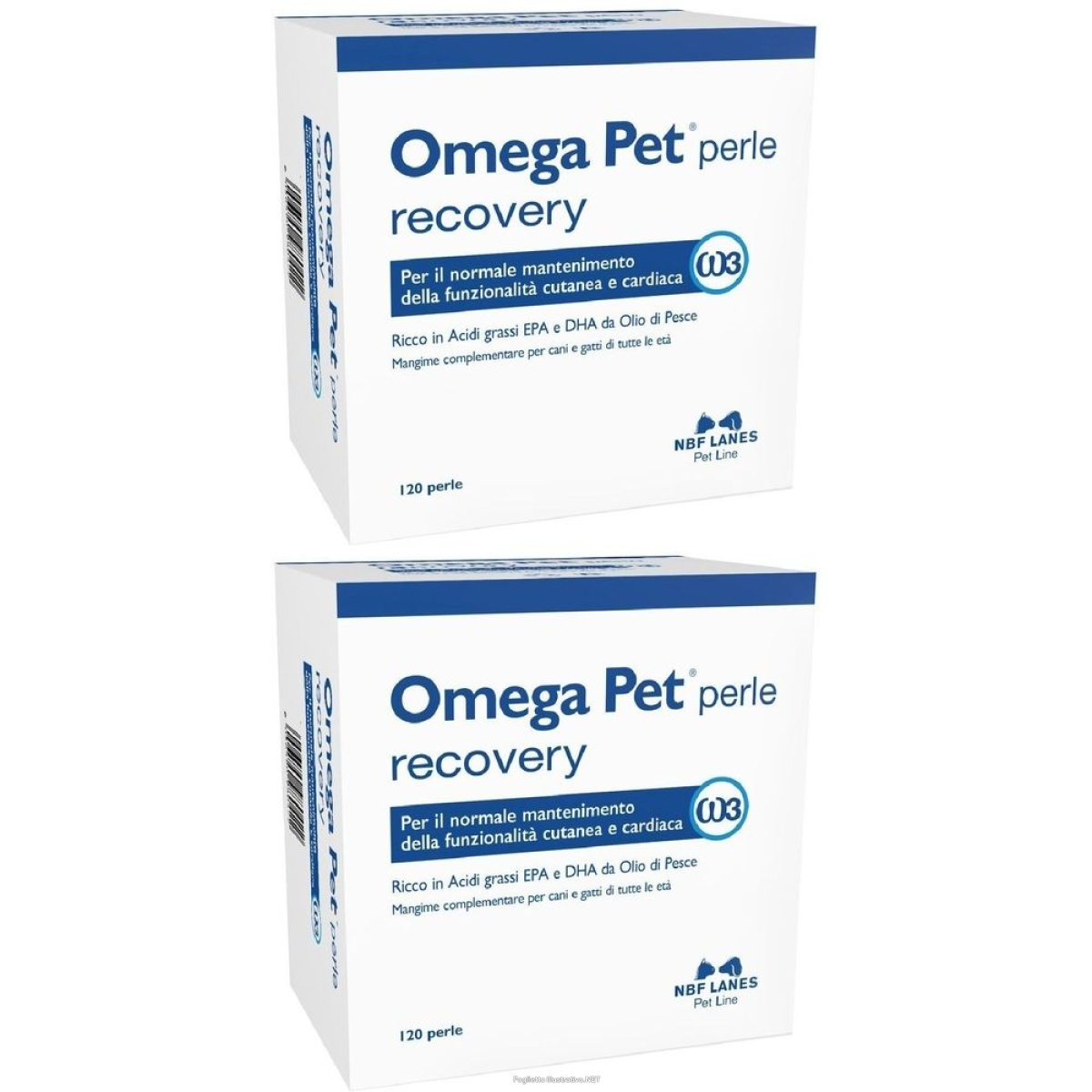 Cerca Offerte di omega pet recovery blister 120 perle set da 2 2x120 pz capsule morbide e acquista online