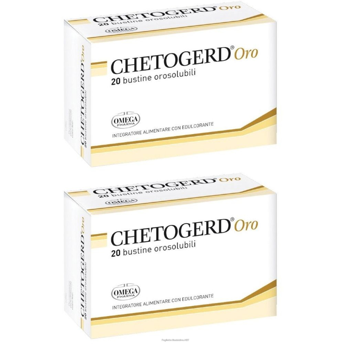 Cerca Offerte di omega pharma chetogerd oro set da 2 2x20 pz bustina e acquista online