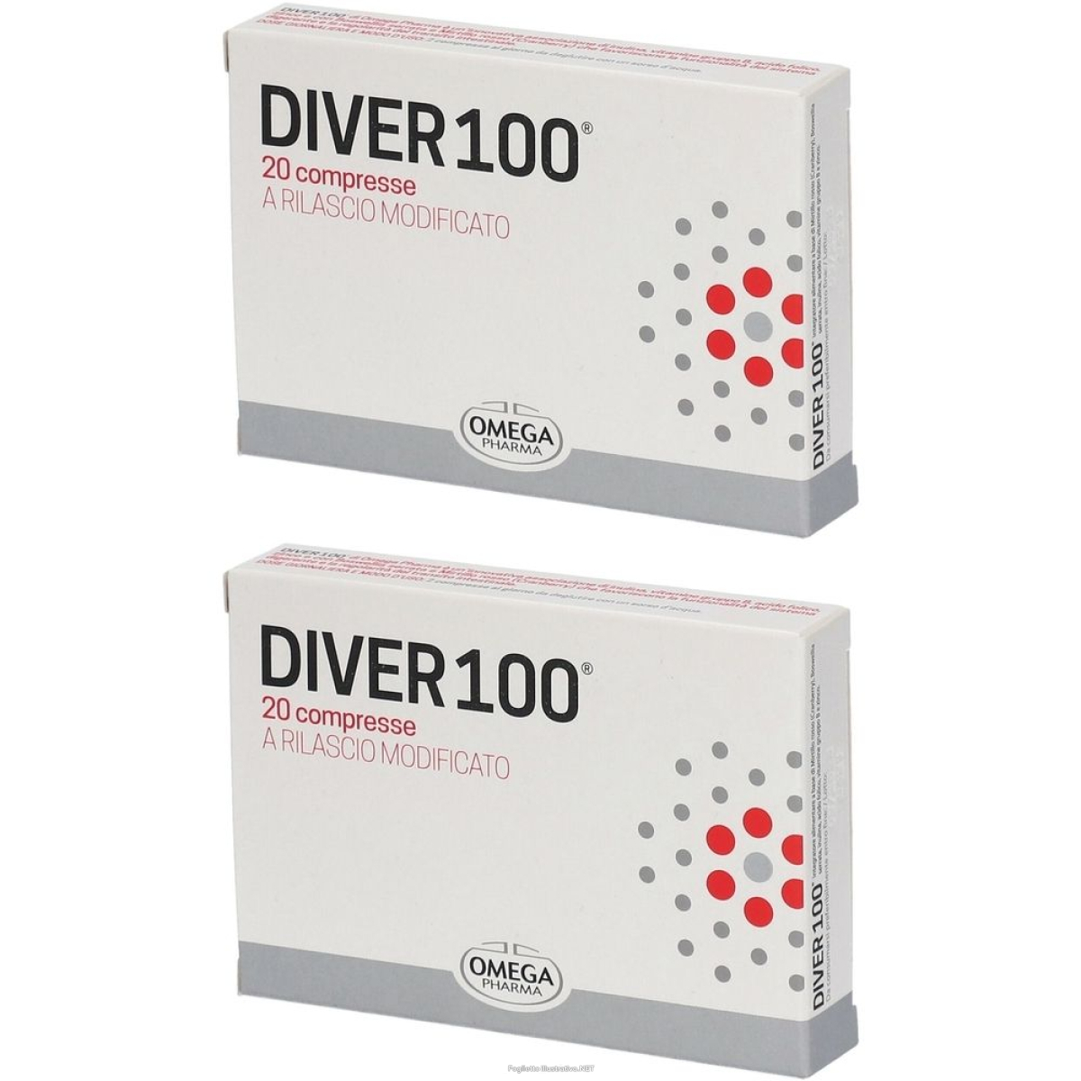 Cerca Offerte di omega pharma diver 100® set da 2 2x20 pz compresse e acquista online