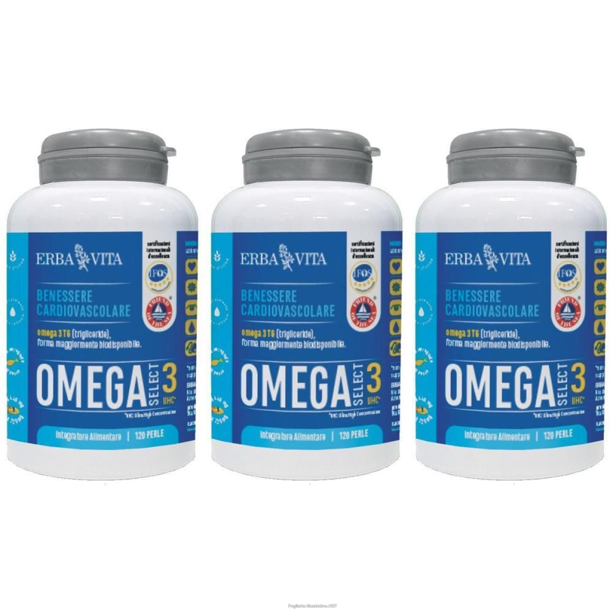 Cerca Offerte di omega select 3 uhc 120 perle 3x180 g e acquista online
