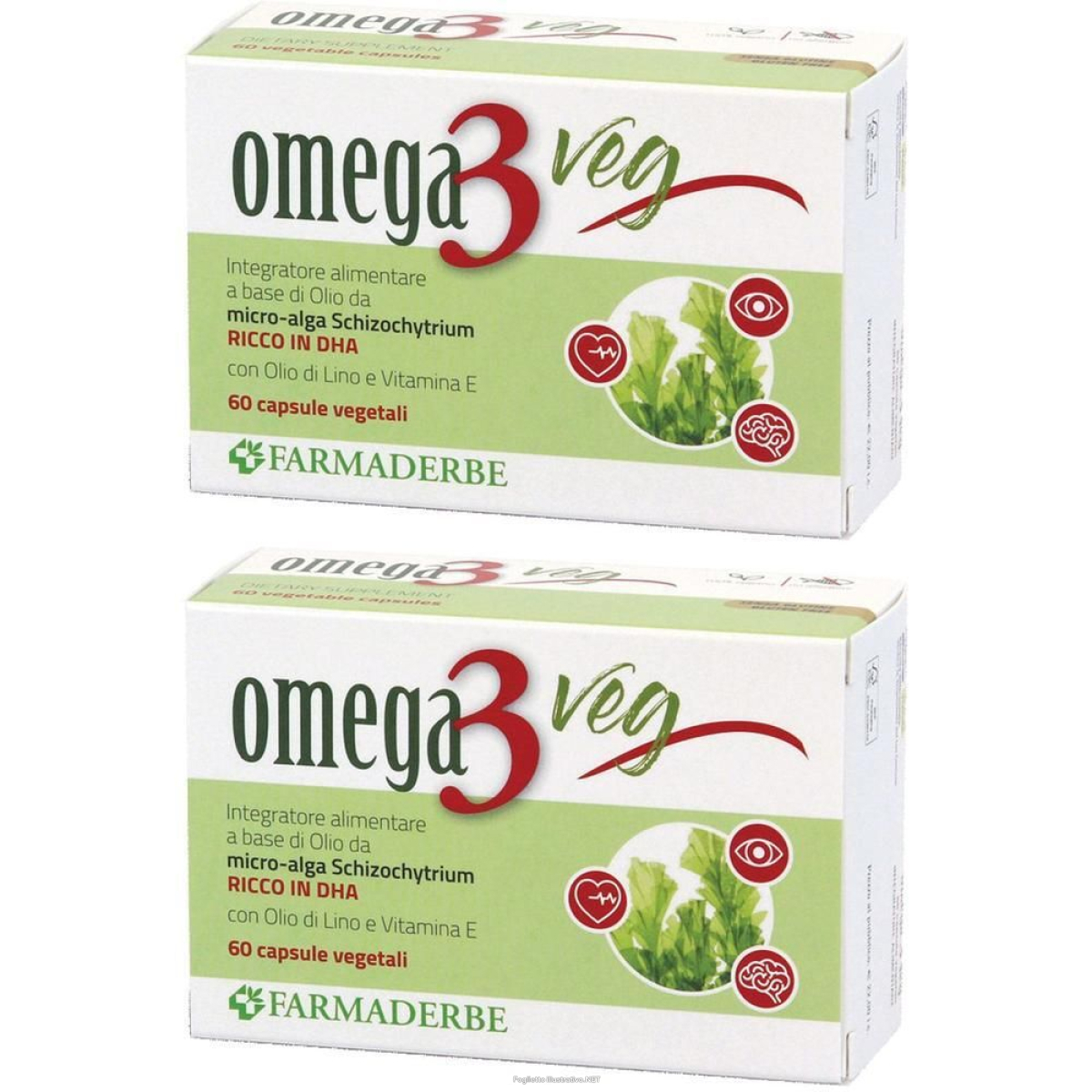 Cerca Offerte di omega3 veg 60 capsule vegetali 2x32,52 g e acquista online