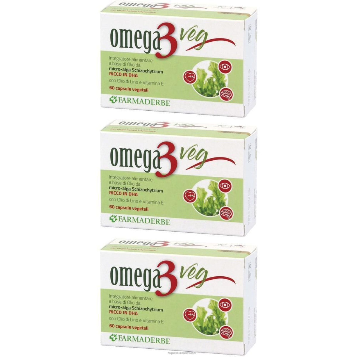 Cerca Offerte di omega3 veg 60 capsule vegetali 3x32,52 g e acquista online