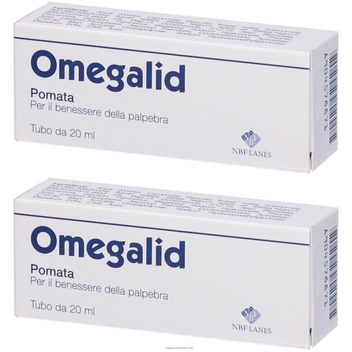 Cerca Offerte di omegalid pomata oftalmica 20 ml 2x20 ml oftalmica e acquista online