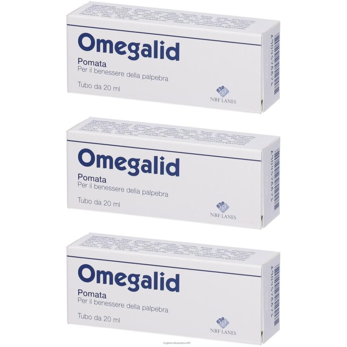 Cerca Offerte di omegalid pomata oftalmica 20 ml 3x20 ml oftalmica e acquista online