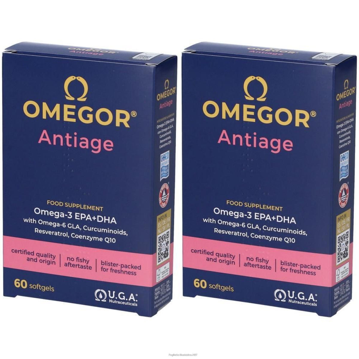 Cerca Offerte di omegor antiage capsule 2x42 g e acquista online