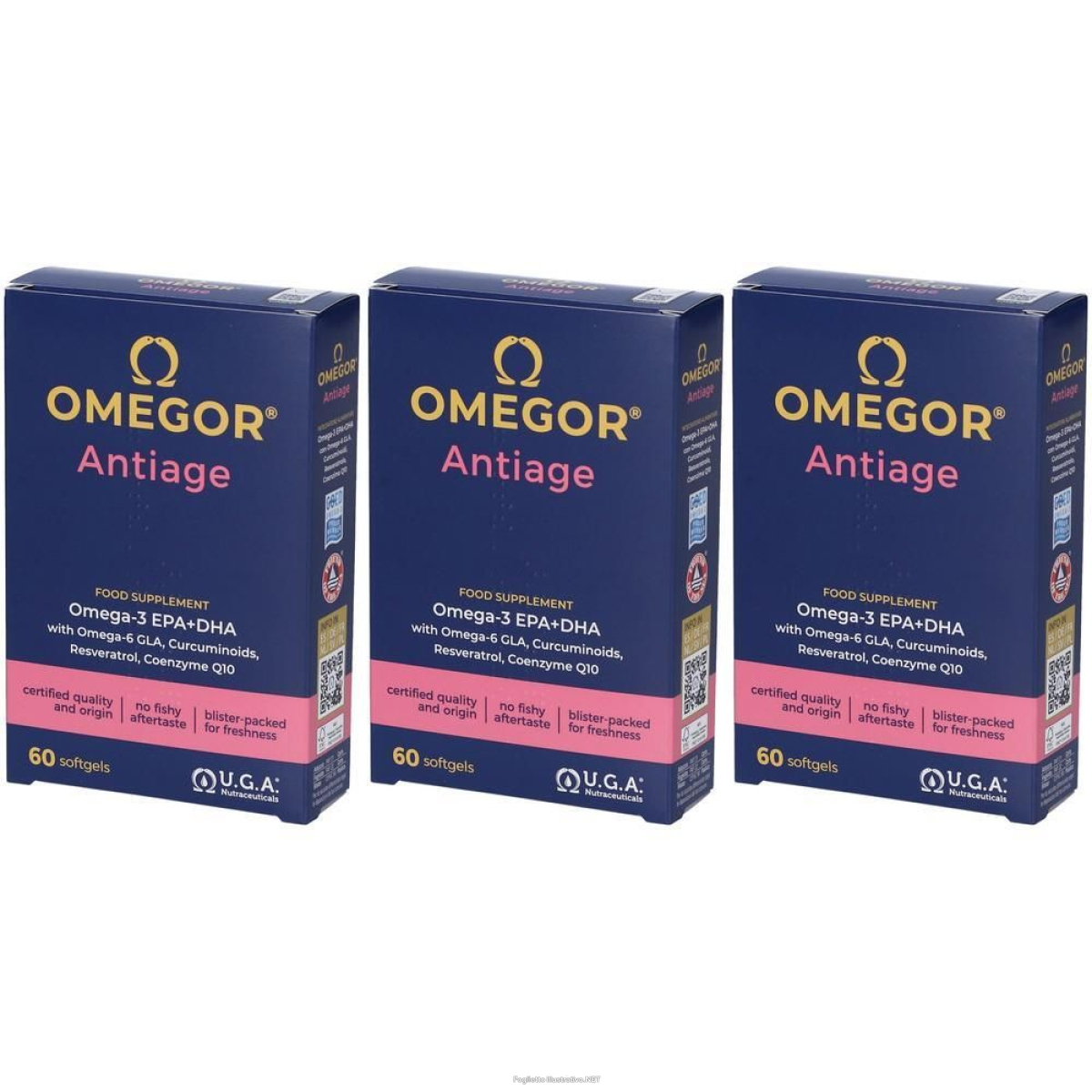 Cerca Offerte di omegor antiage capsule 3x42 g e acquista online