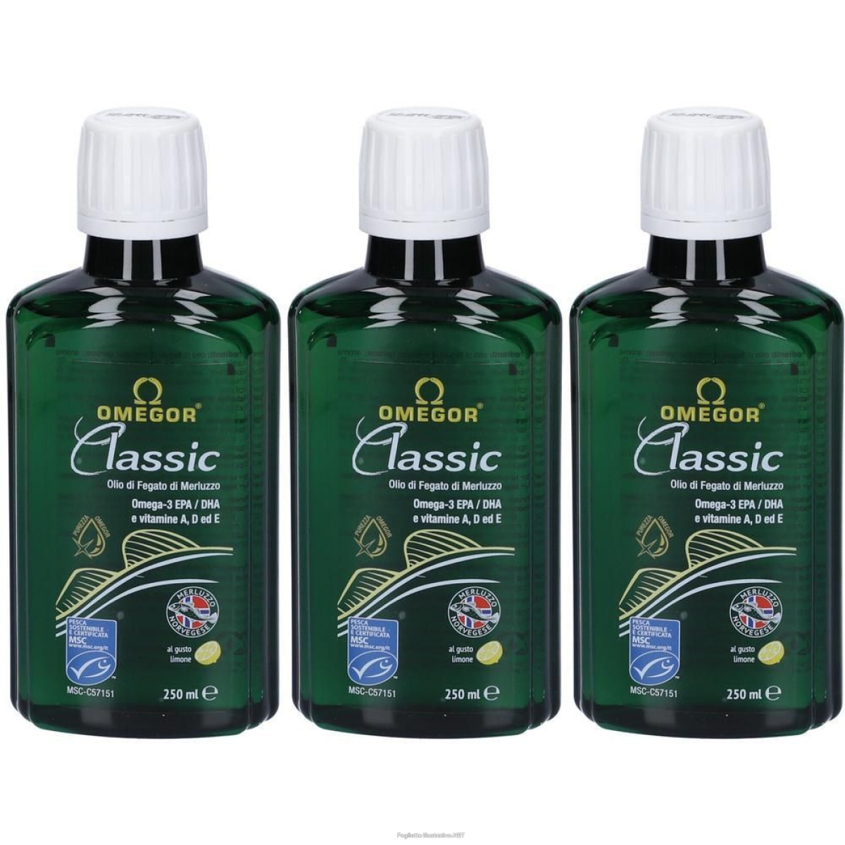 Cerca Offerte di omegor classic olio di fegato merluzzo 3x250 ml soluzione orale e acquista online