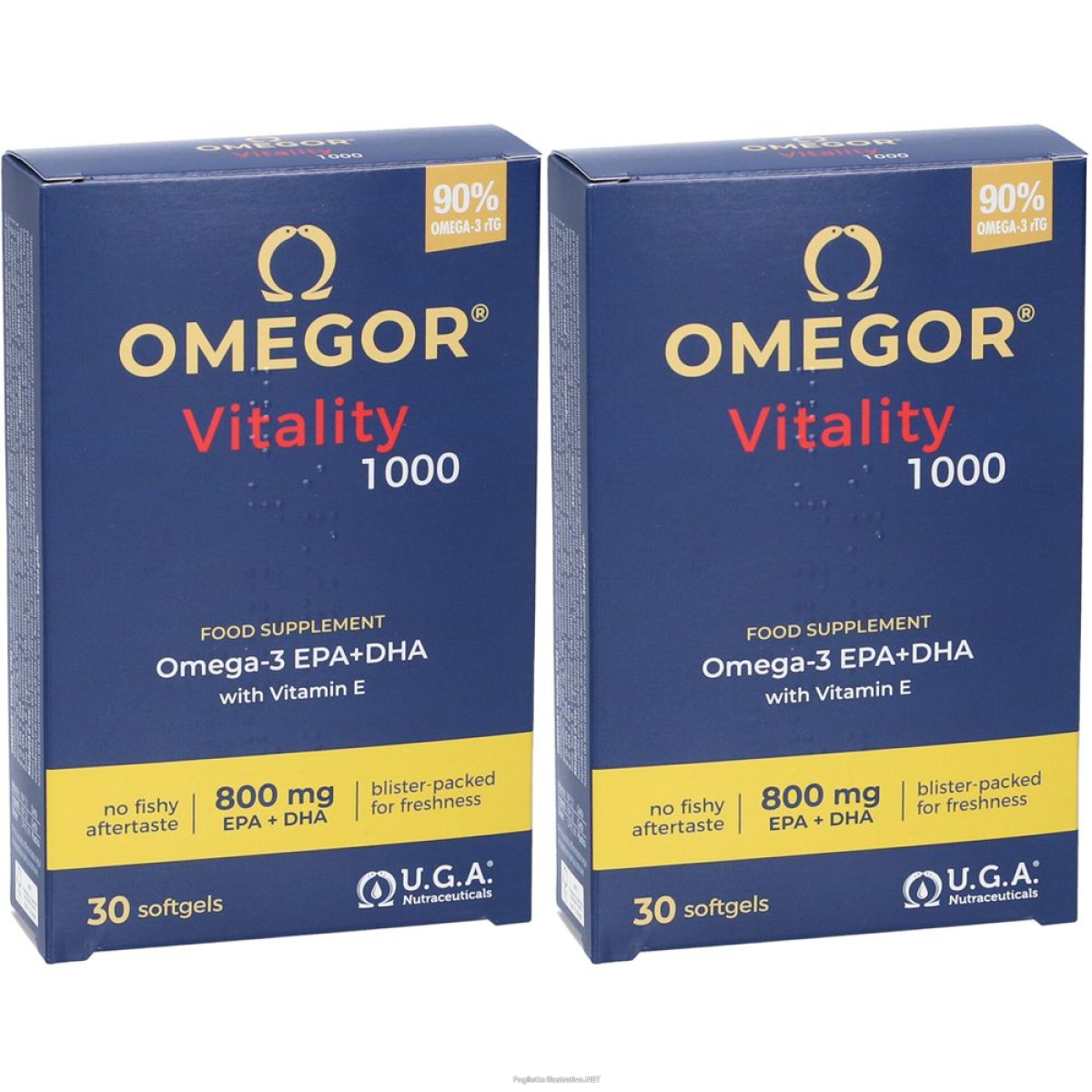 Cerca Offerte di omegor vitality 1000 set da 2 2x30 pz capsule morbide e acquista online